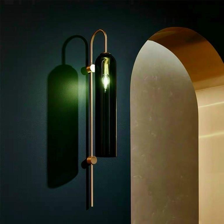 Đèn tường decor tô điểm phòng khách,đèn vách