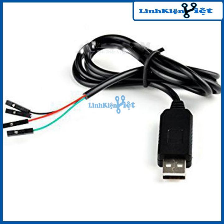 Dây kết nối chuyển đổi USB sang PL2303 V2 có dây thông qua cổng COM