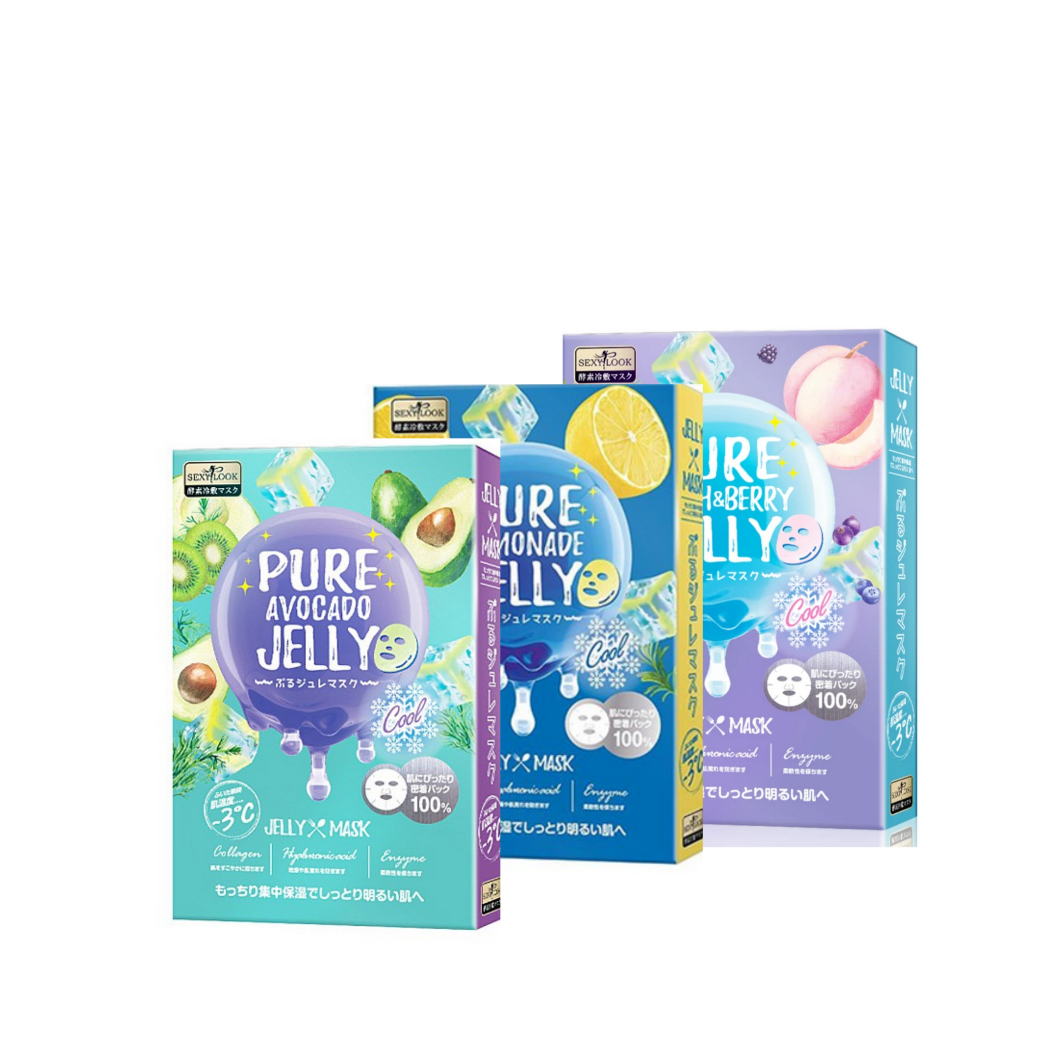 Mặt nạ Jelly lạnh lên men làm dịu mụn, dưỡng ẩm, trắng sáng Sexylook