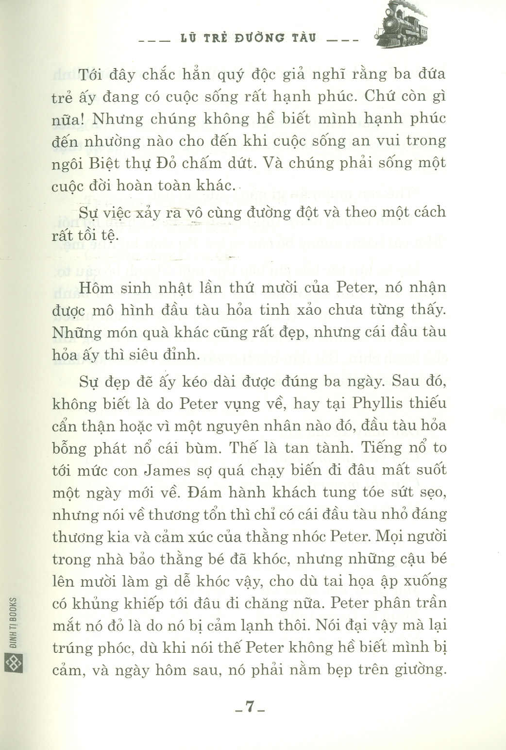 LŨ TRẺ ĐƯỜNG TÀU - Edith Nesbit - Dạ Thảo dịch - Đinh Tị - NXB Thanh Niên.