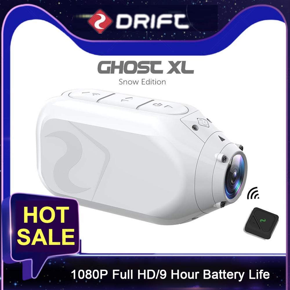 Drift Ghost XL Sport Action Video Camera1080P HD WiFi Camera IPX7 Waterproof 9 Hour Battery Life Motorcycle Bicycle Helmet Cam
