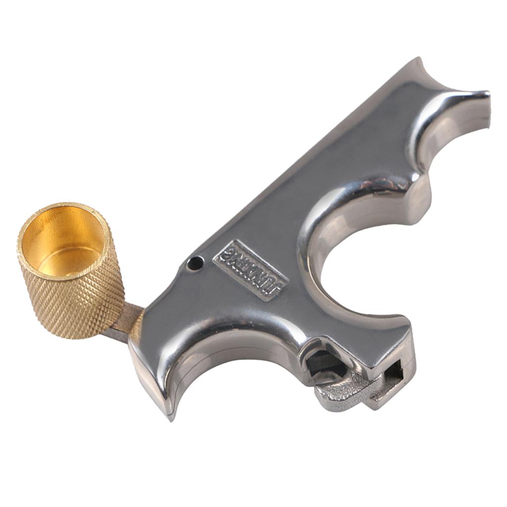 Stainless Steel Compound Bow Release Aid Trigger Archery Accessories Silver