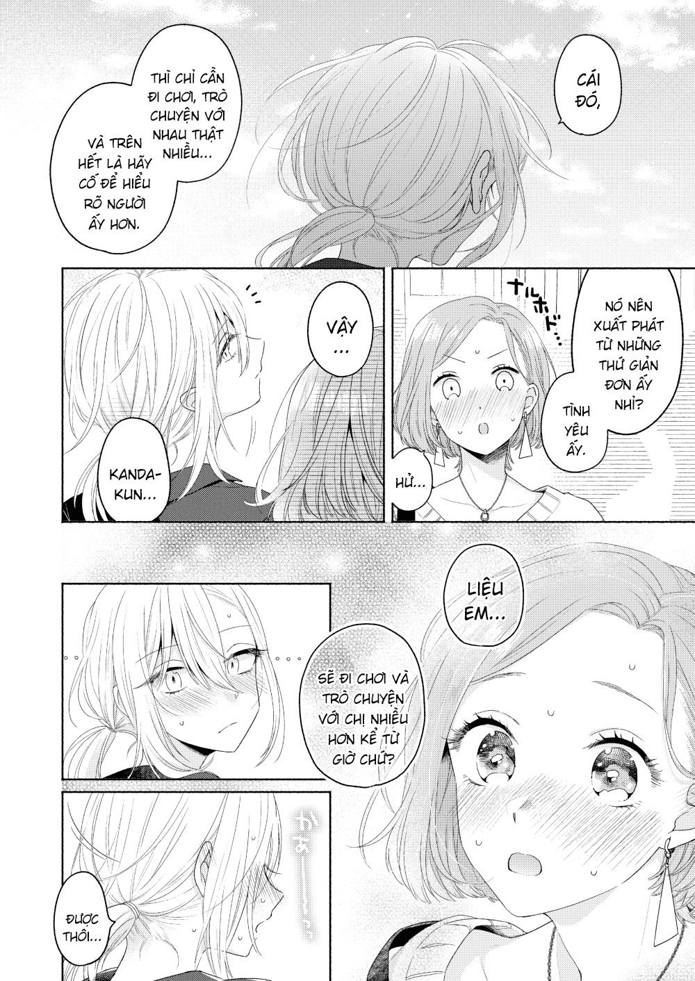 cô nàng đẹp trai và bà chị ngây thơ chapter 2 9