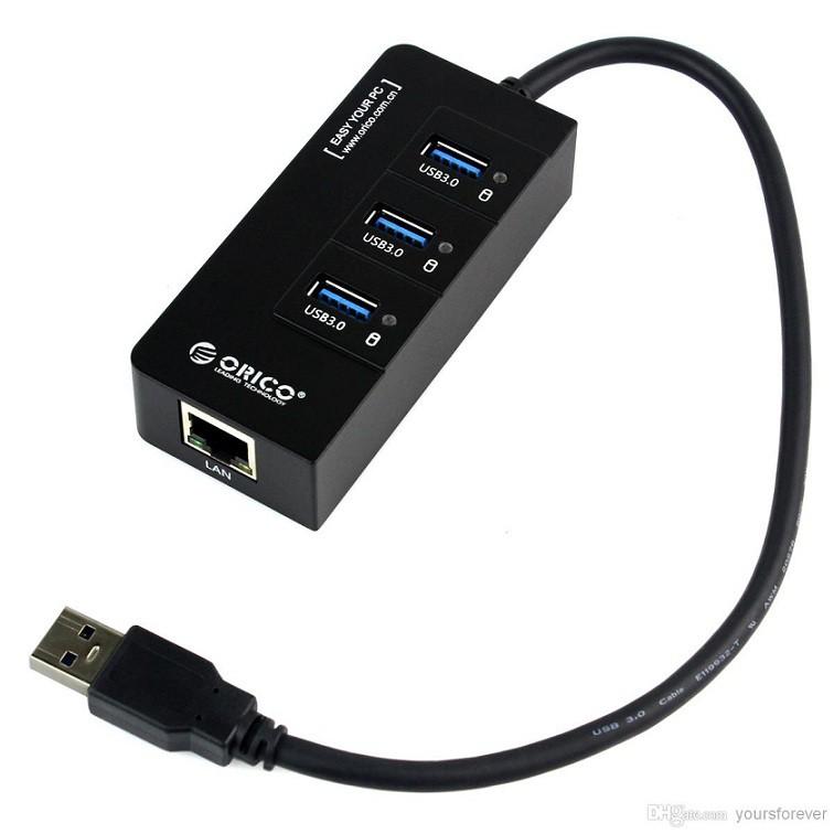 Hub 3 Cổng Usb 3.0 Qua RJ45 Orico HR01-U3