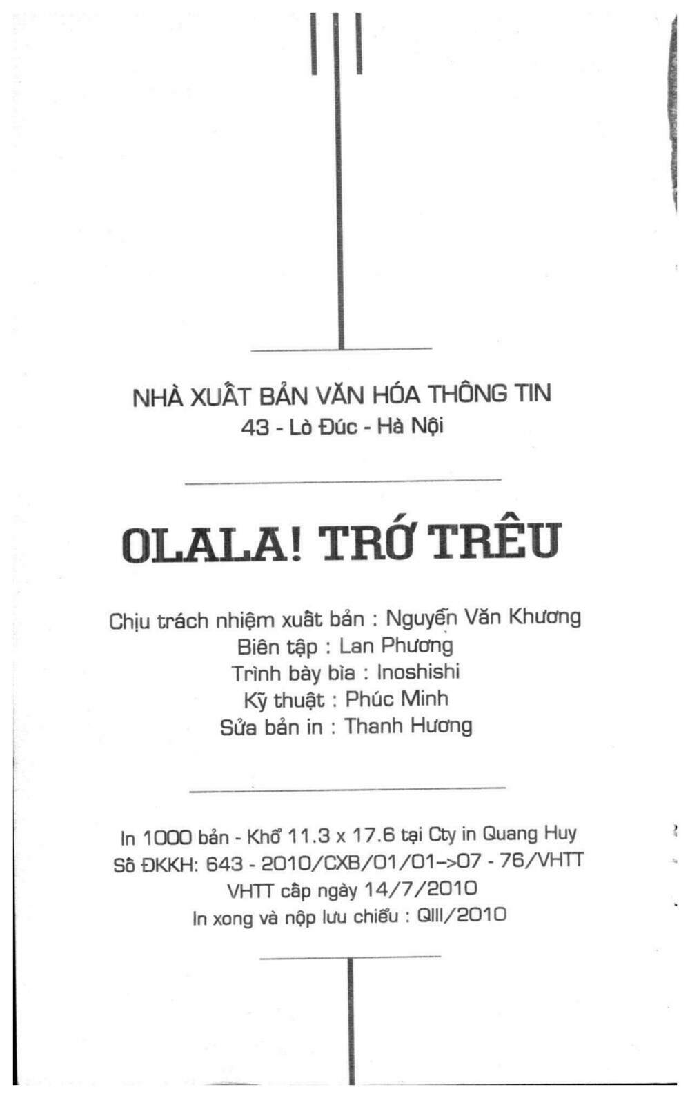 ô la la trớ trêu chapter 3 2