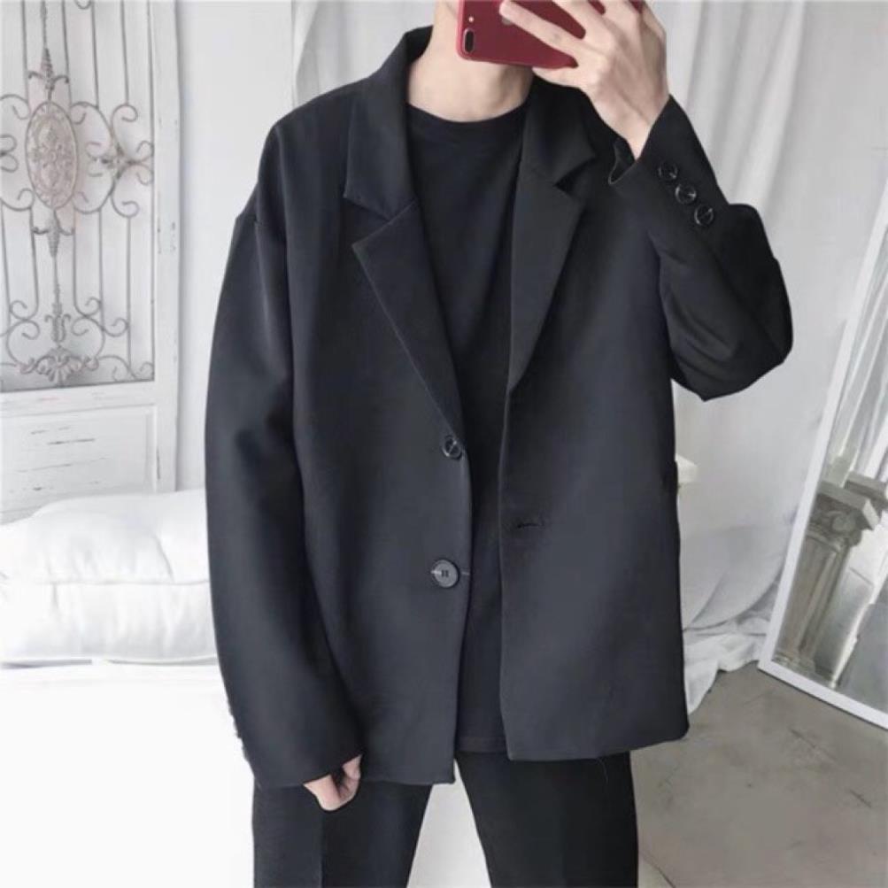 Áo Blazer Nam Dài, Áo khoác Blazer Form Rộng FANANO phong cách Hàn Quốc AD006