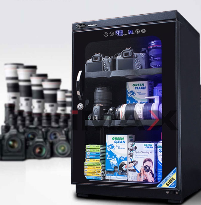 Tủ chống ẩm Dry Cabi ATS-100, có đèn led và màn hình cảm ứng - Hàng chính hãng