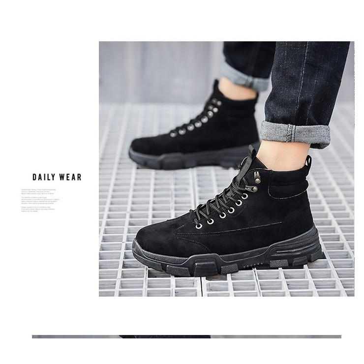 Giày cổ cao thời trang nam cao cấp, Giày thể thao/ Sneakers RM6003B 2 màu