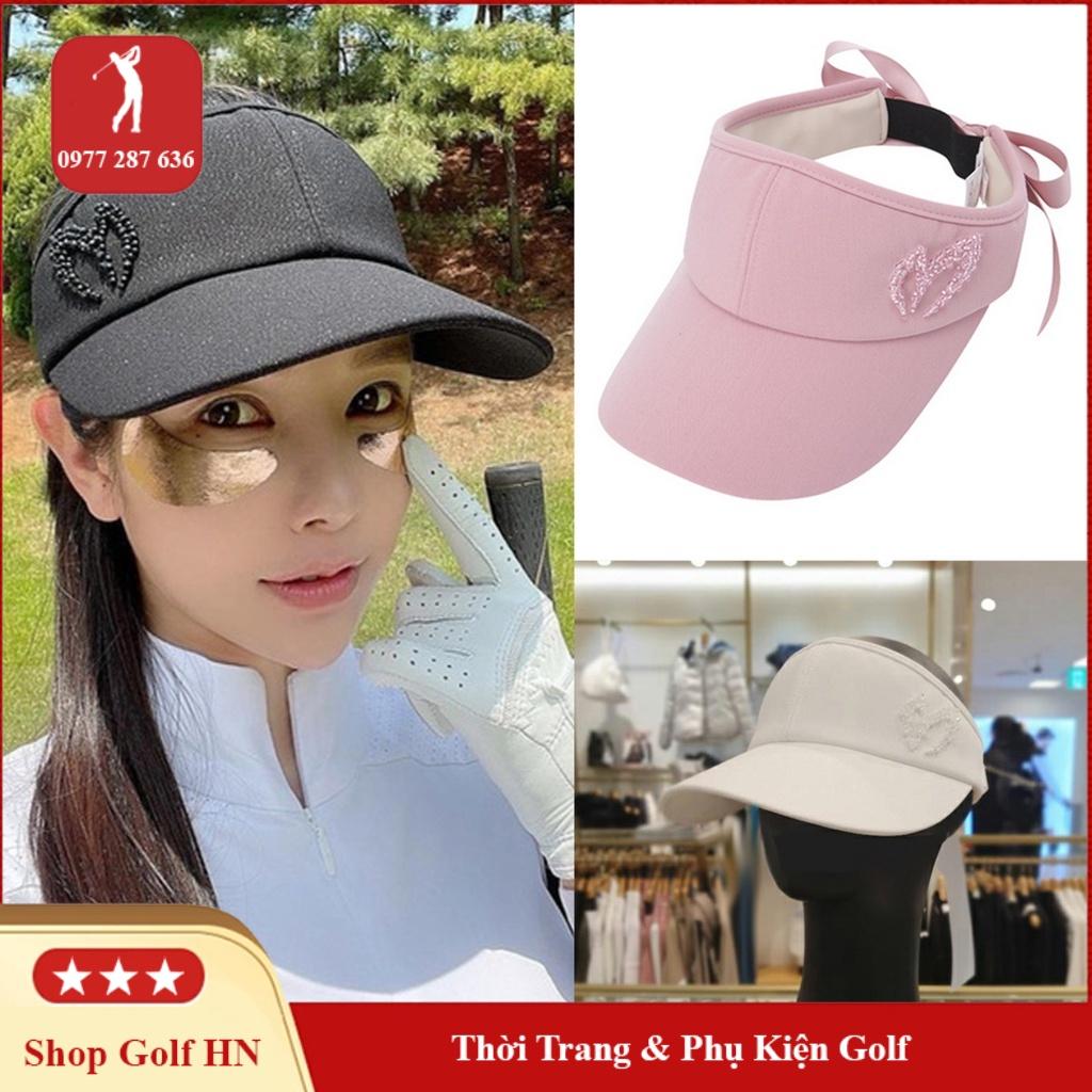 Mũ golf Nữ nửa đầu MBE chống nắng thời trang thoáng khí hàng cao cấp MG033