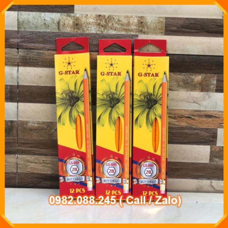 Bút Chì Gỗ 2B Gstar - hộp 12 cây