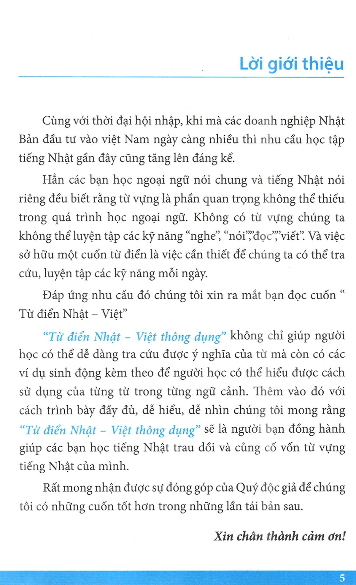 Từ Điển Nhật Việt Thông Dụng (Bìa Mềm Màu Đỏ) (Quà Tặng: Bút Animal Kute')