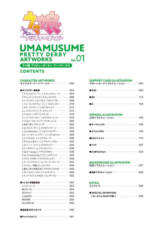 Sách ngoại văn: ウマ娘 プリティーダービー アートワークス - Uma Musume Pretty Derby Artwork