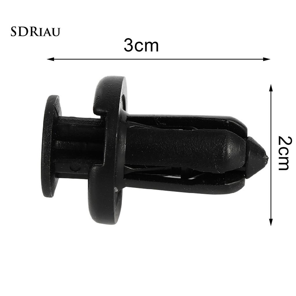 Set 50 Kẹp Cản Trước 10mm Cho Xe Honda Civic Crv-Acc