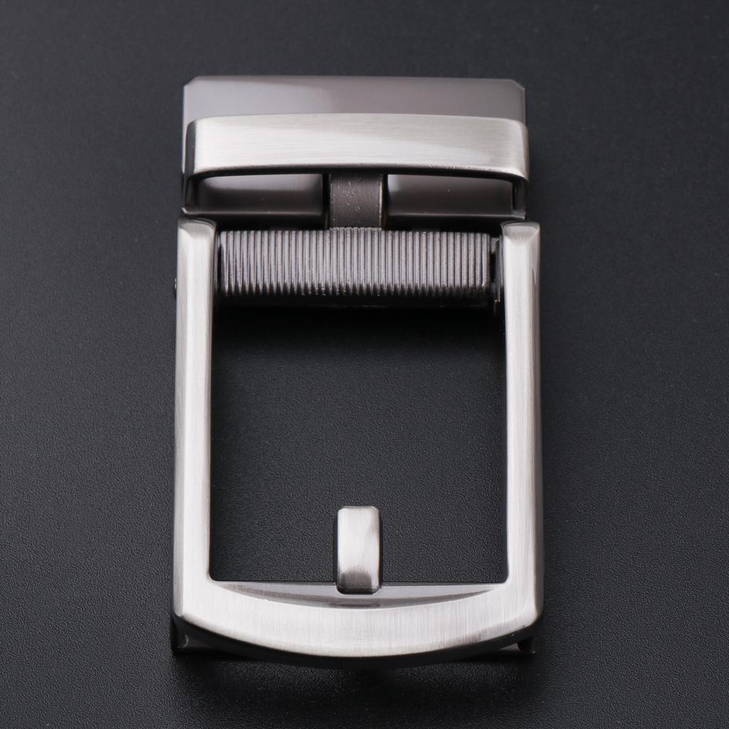 Men Alloy Leather Belt Automatic Buckle Replacement for Leather Belt Strap 3.5cm Wide