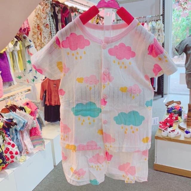 Bộ cotton giấy cộc tay