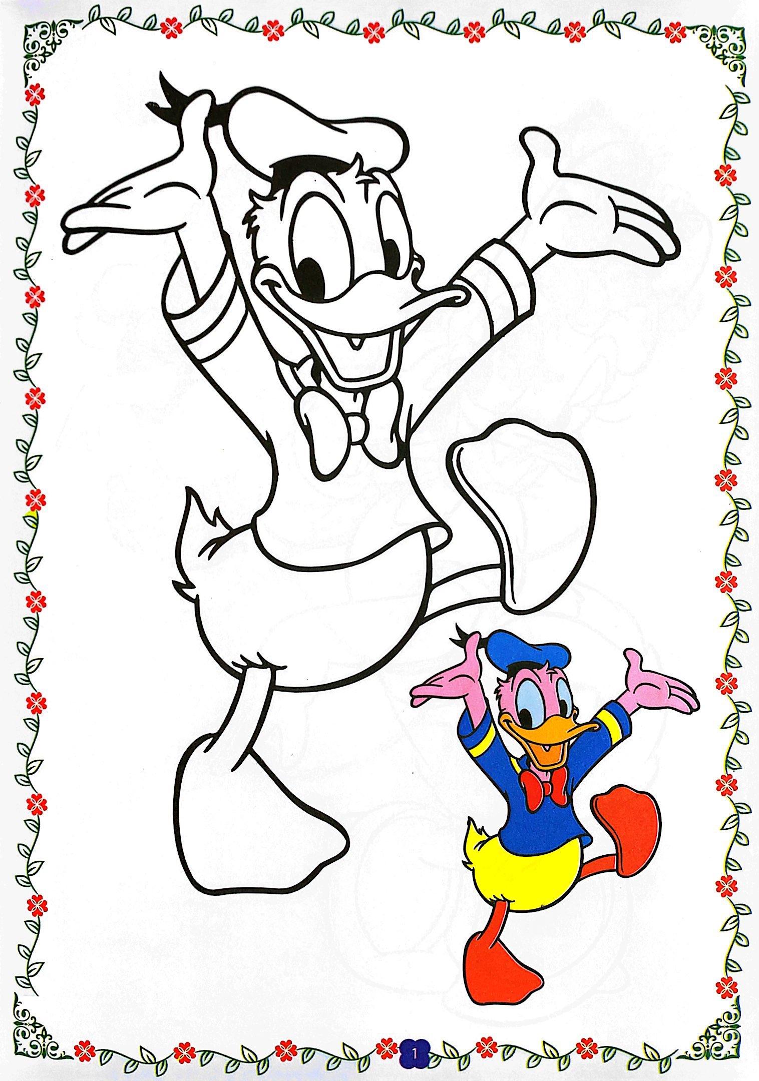 Tô Màu Babies 1 - Donald Và Daisy