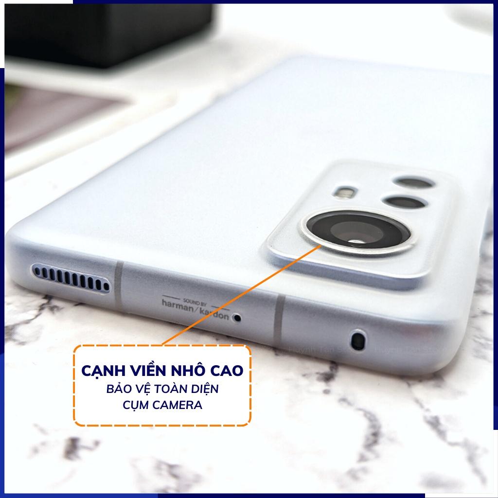 Ốp lưng mi 12 mi 12x 12s dẻo nhựa siêu mỏng giấy chống bám vân tay bảo vệ camera phụ kiện điện thoại huỳnh tân store