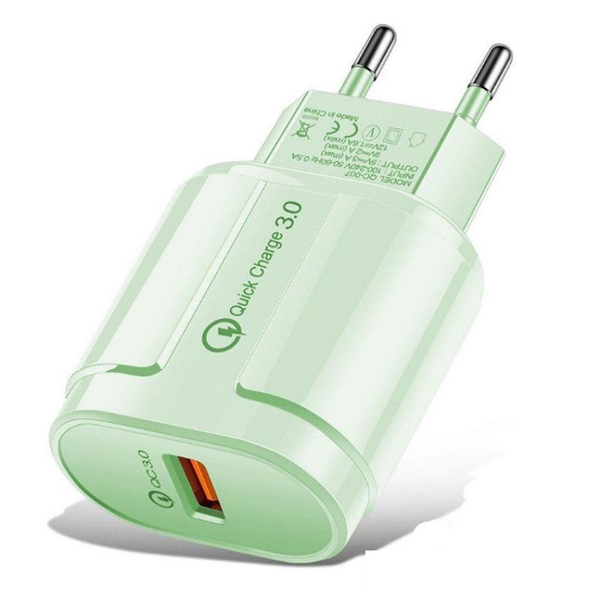 Sạc nhanh 18W Quick Charge 3.0 Cho Android Và IOS