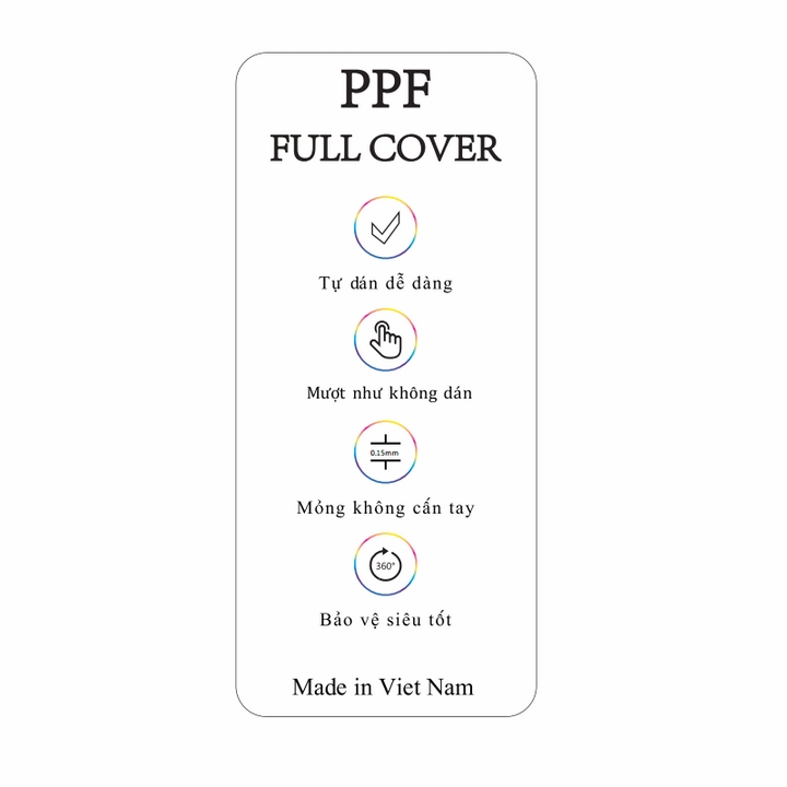 Dán dẻo PPF full Oppo Reno - Hàng nhập khẩu
