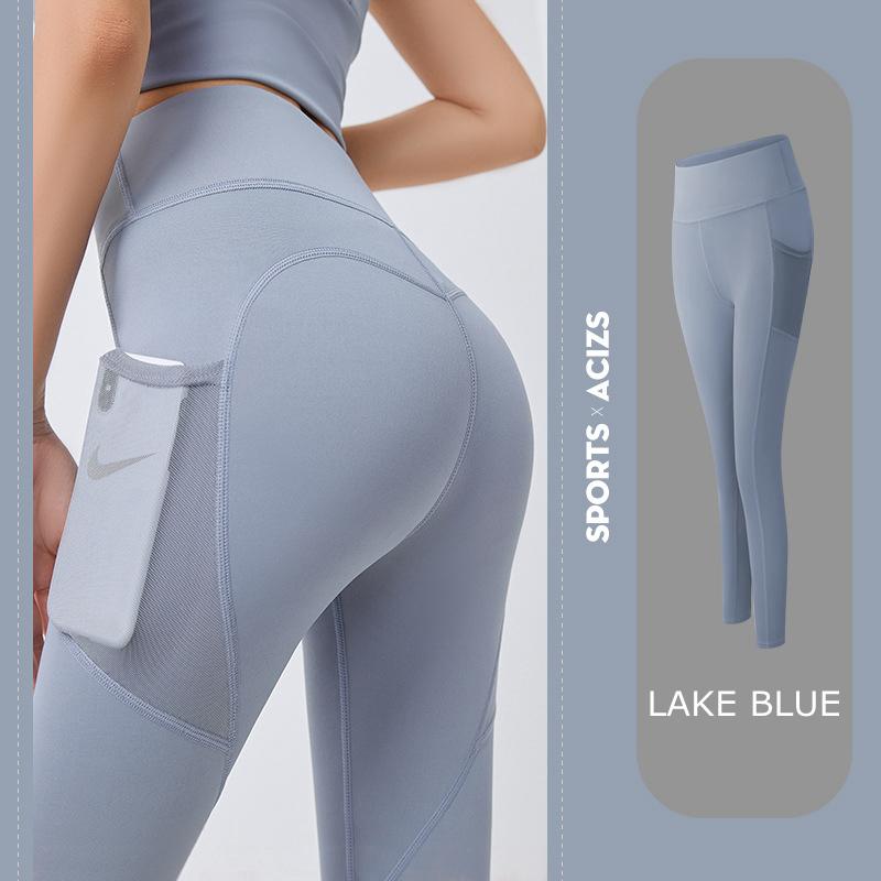 Quần Tập Yoga Nữ Có Túi Plus Kích Thước Quần Legging Thể Thao Nữ Tập Gym Quần Legging Nữ Thun Điều Khiển Chạy Bộ Quần Nữ Quần Tập Thể Dục