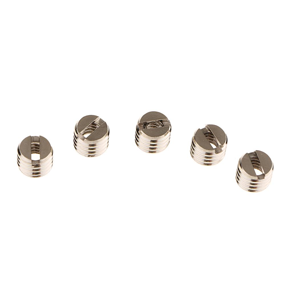 Camera 1/4"-20 to 3/8"-16 Reducer Bushing Convert Screw Adapter for Tripod,Monopod, Ballhead, Stand and Video Light DSLR SLR