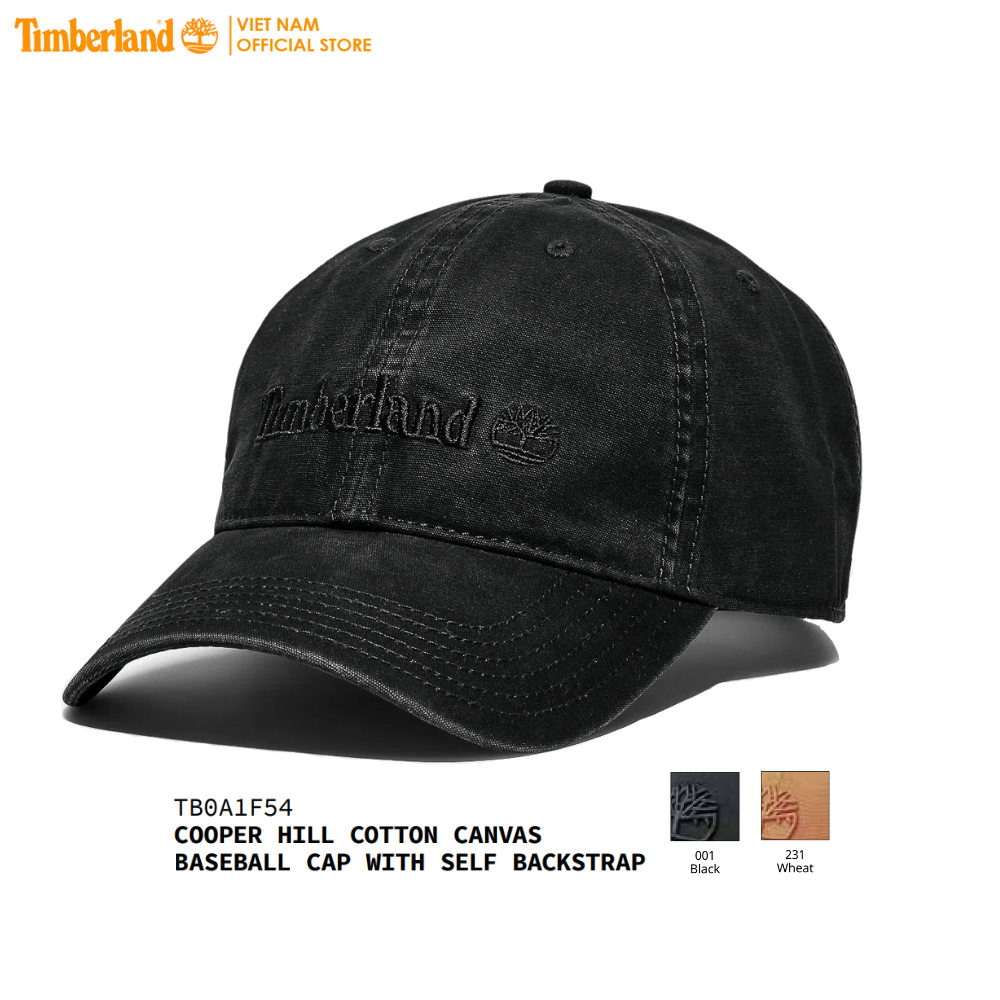 Original Timberland Nón Lưỡi Trai Unisex Baseball Cap With Self Backstrap TB0A1F54