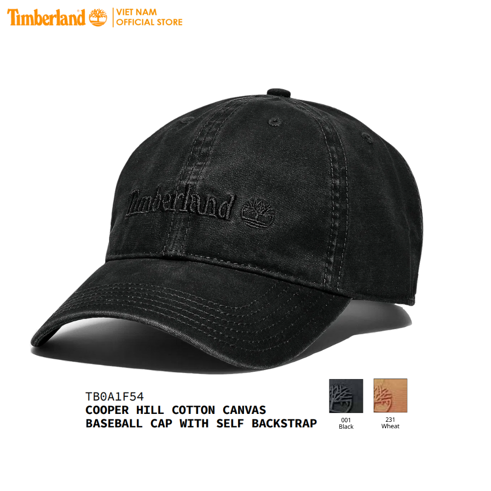 [NEW] Original Timberland Nón Lưỡi Trai Unisex Baseball Cap With Self Backstrap TB0A1F54