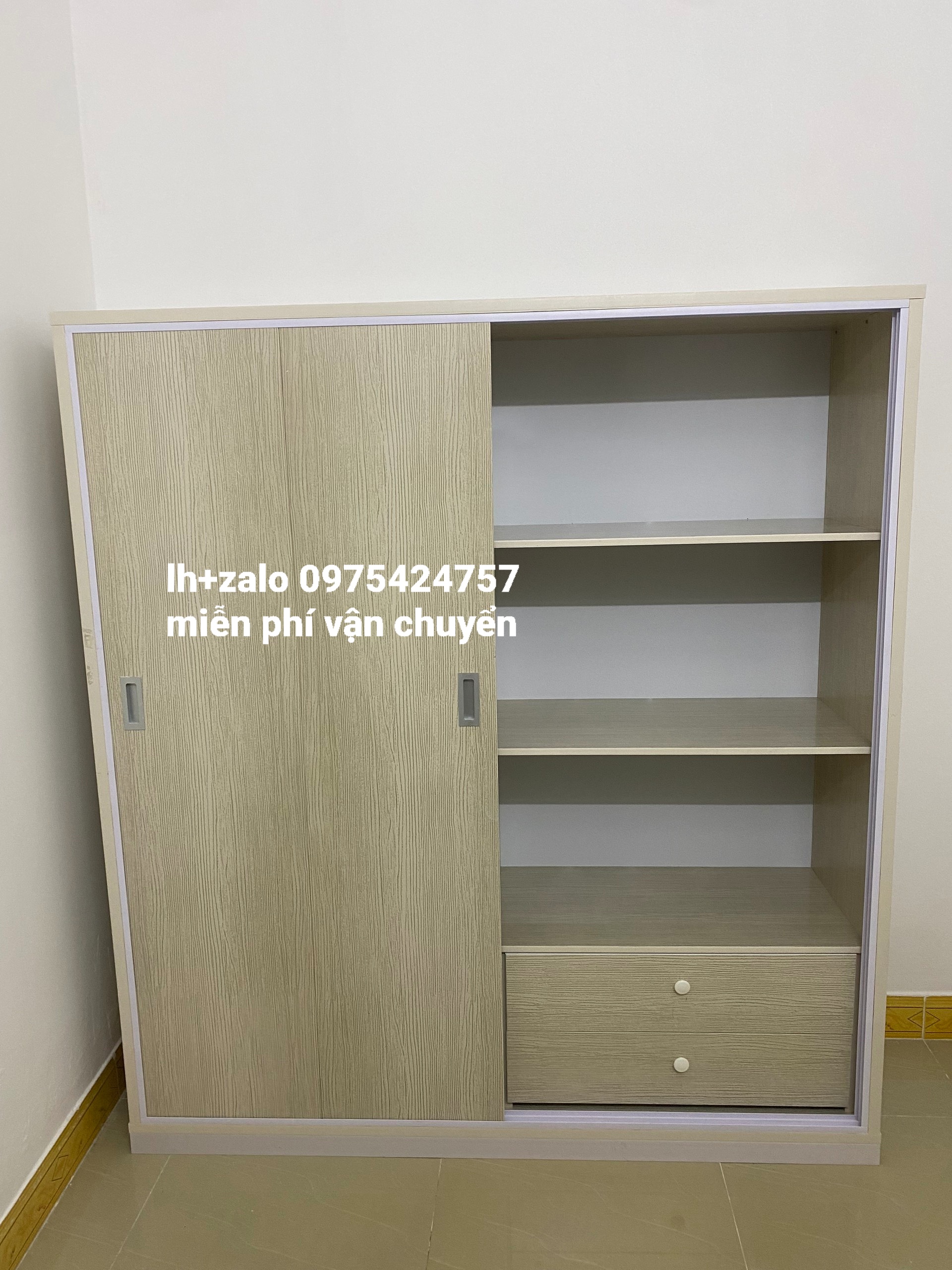 Tủ nhựa đài loan 4 cánh lùa