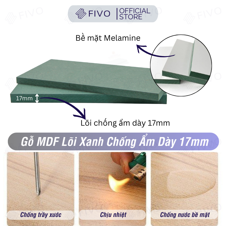 Kệ Để Giày Dép Gỗ Lõi Xanh Chống Ẩm FIVO FS54 Màu Gỗ Phối Trắng, Có Cửa Chắn Bụi, Bản Lề Giảm Chấn Chống Va Đập Cửa Tủ, Tấm Lưng Thoáng Khí - Hàng Chính Hãng