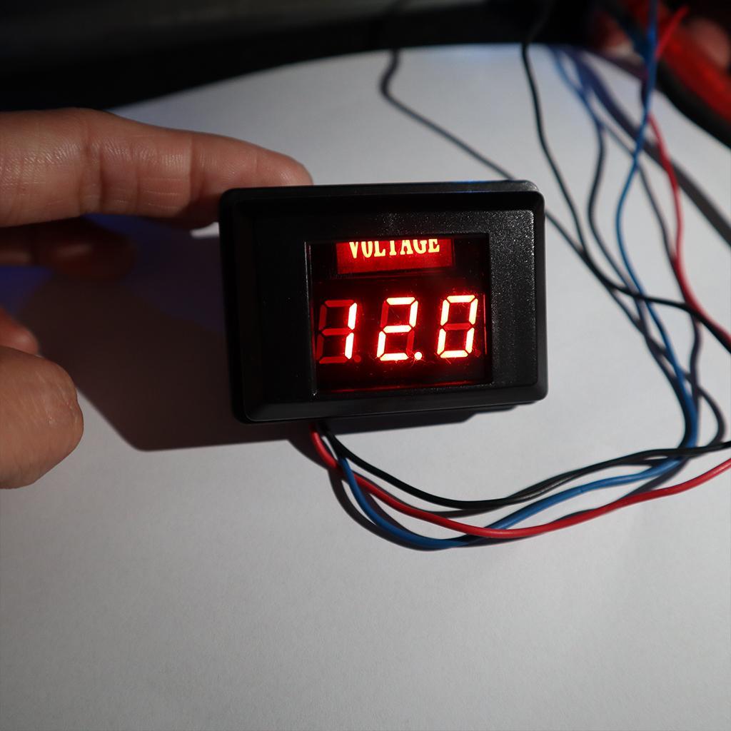 12V Voltage Tester Gauge for Car Motorbike High Performance