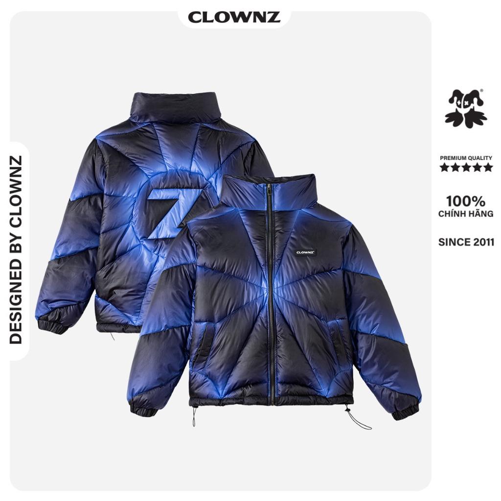 Áo khoác phao Blue Z Puffer Jacket, lót trần bông unisex nam nữ form rộng