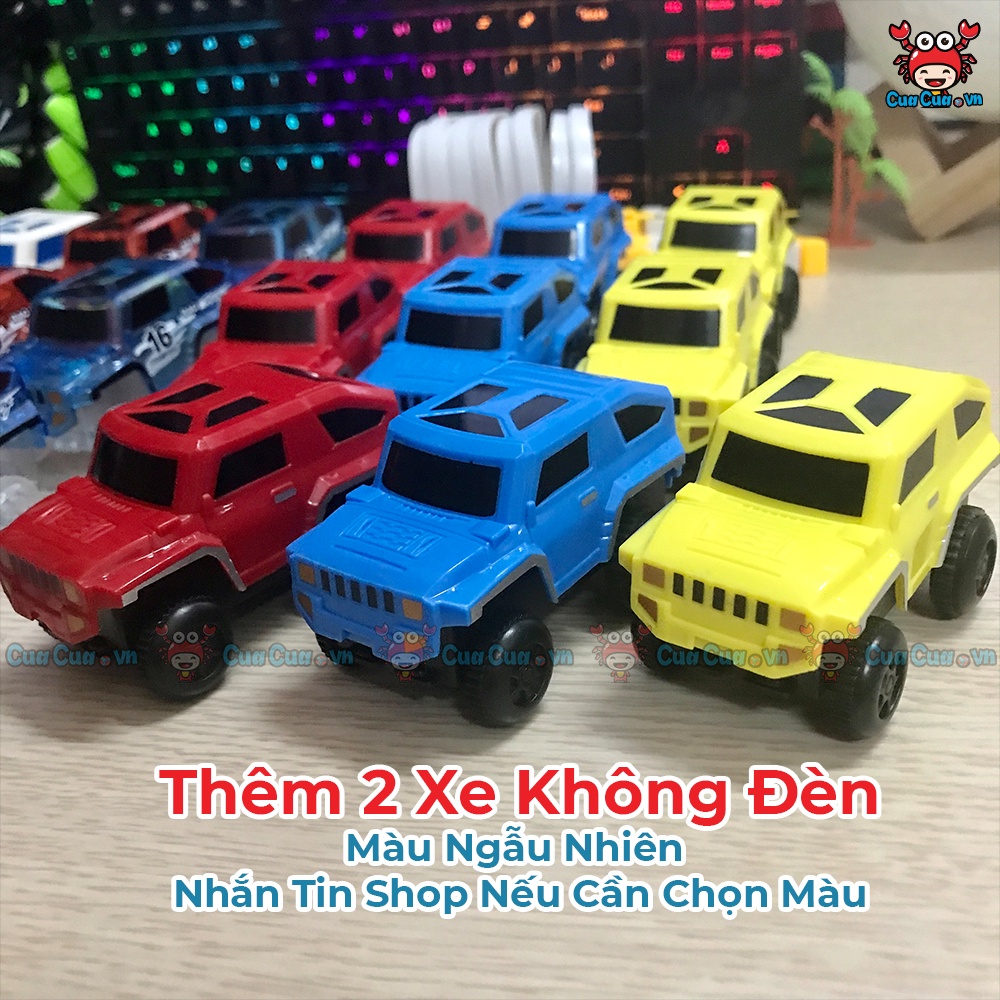 Bộ lắp ráp đường đua ô tô sáng tạo cho bé (Đồ chơi trẻ em lắp ghép đường ray ô tô phát triển tư duy)