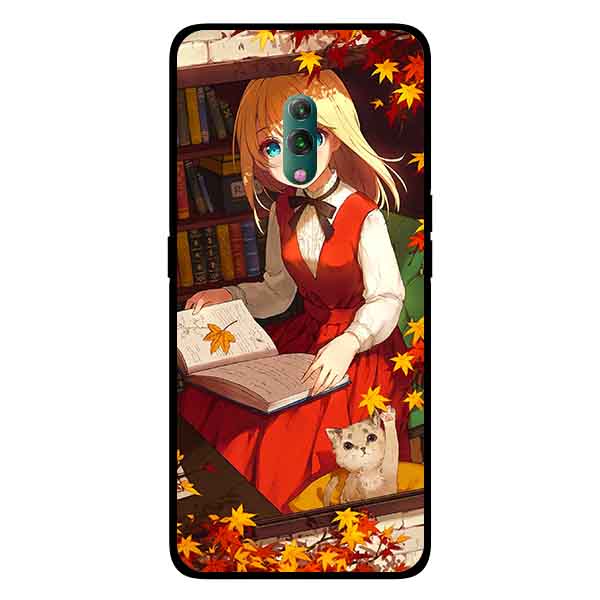 Ốp Lưng in cho Oppo K3 Mẫu Girl Anime 13 - Hàng Chính Hãng