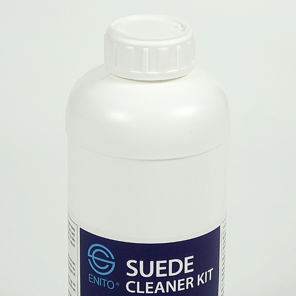 Can dung dịch vệ sinh giày da lộn Enito Suede Cleaner 1000ml