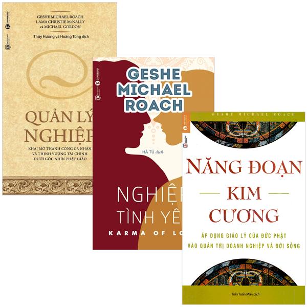 Combo Sách Năng Đoạn Kim Cương + Quản Lý Nghiệp + Nghiệp Tình Yêu (Bộ 3 Cuốn)