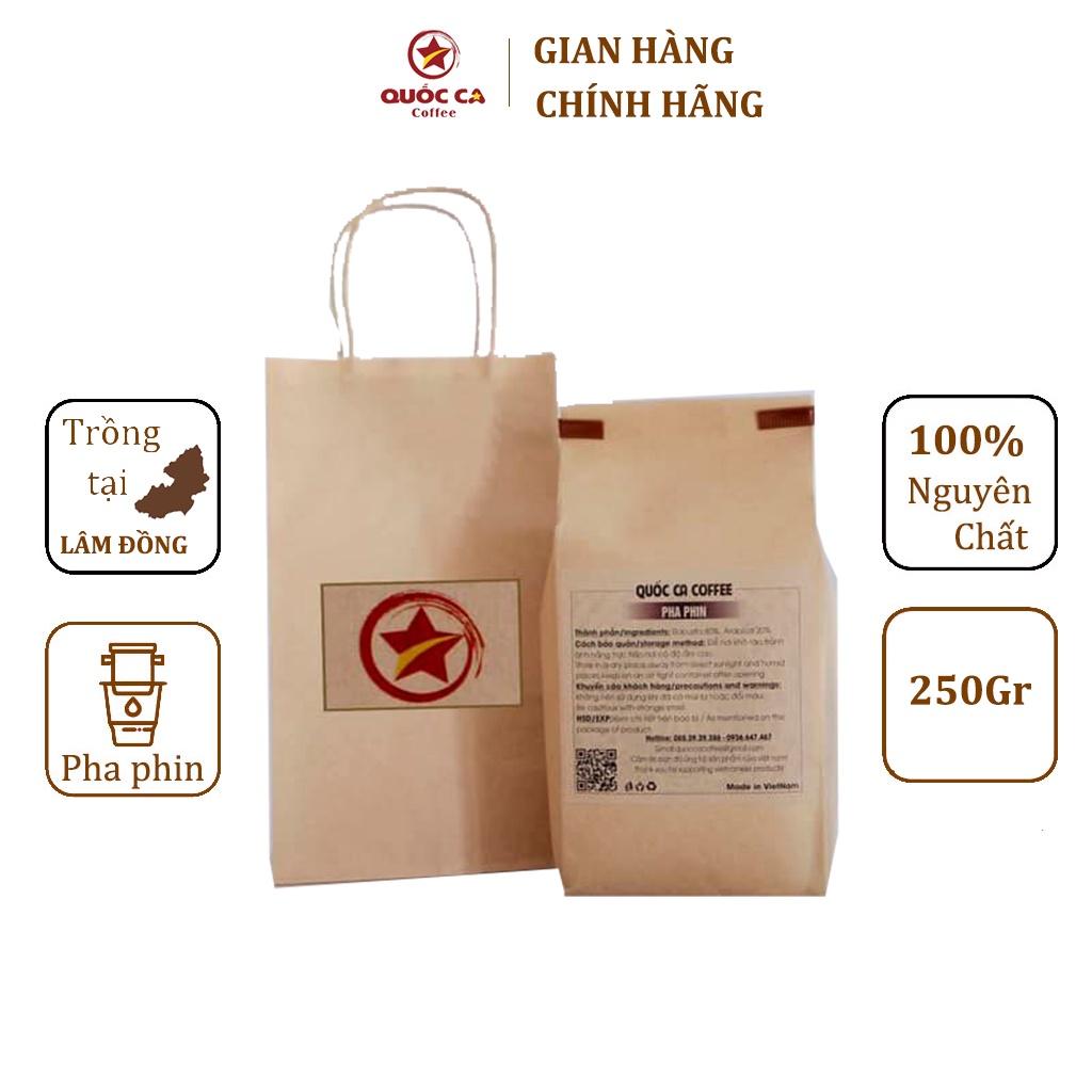 Cà phê rang xay gói 500gr, cà phê nguyên chất 100% - 3 loại tuỳ chọn