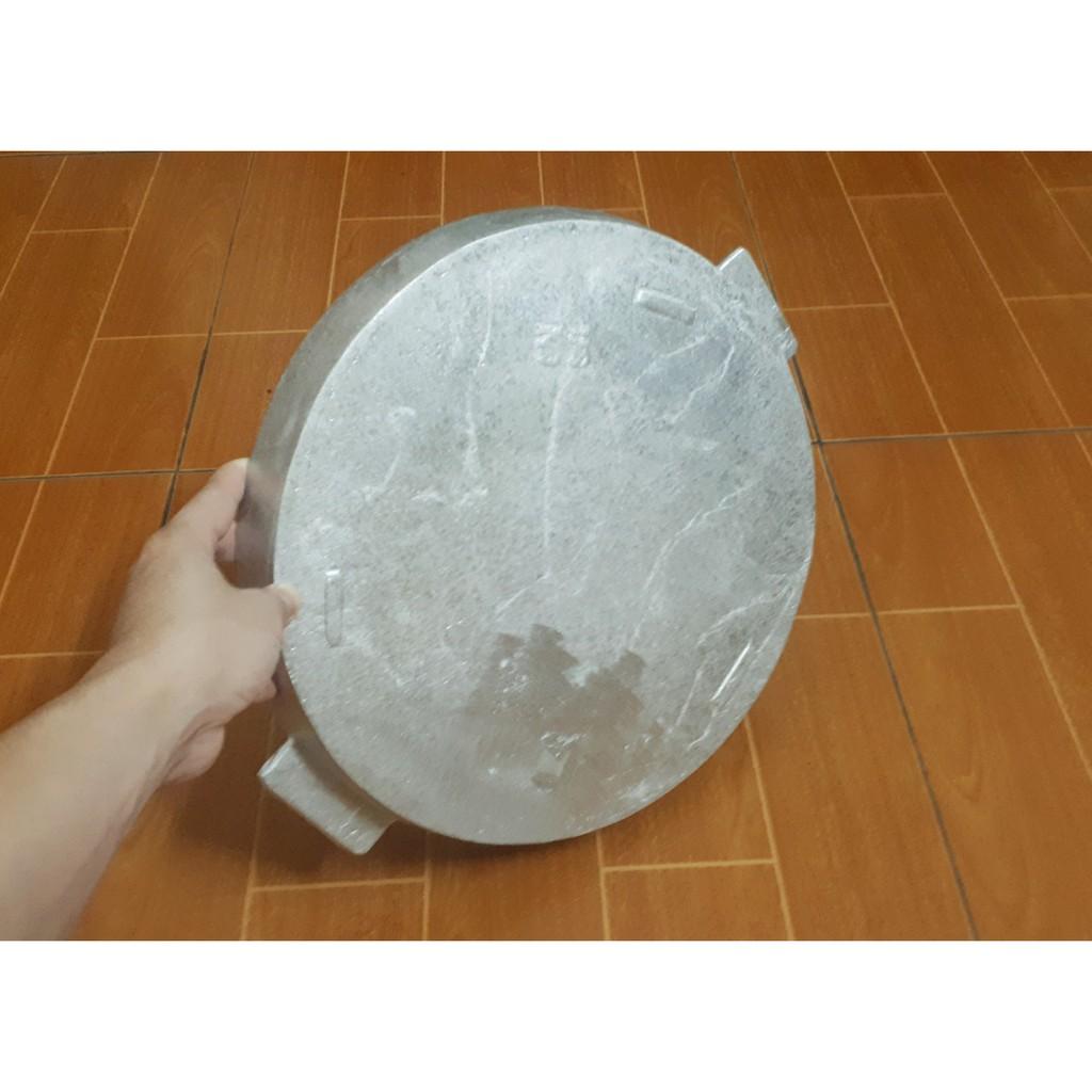 Chảo gang nướng thịt cỡ lớn size 35x3cm