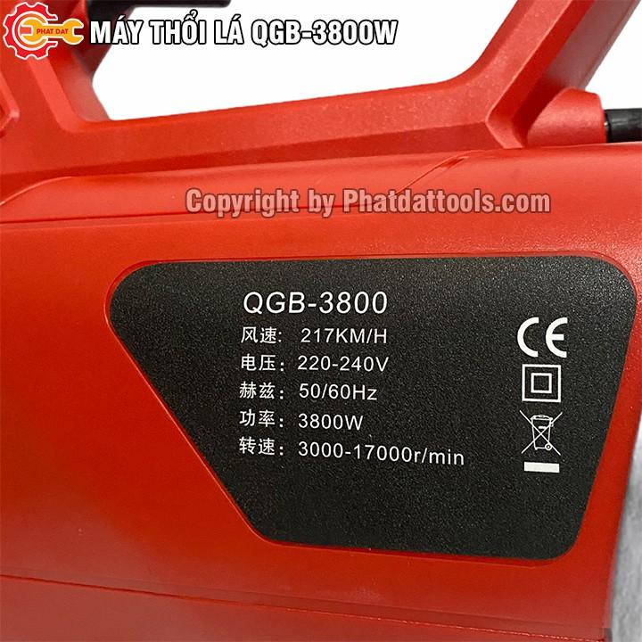 Máy Thổi Lá QGB-3800-Công Suất Cực Lớn 3800W-Bảo Hành 6 Tháng