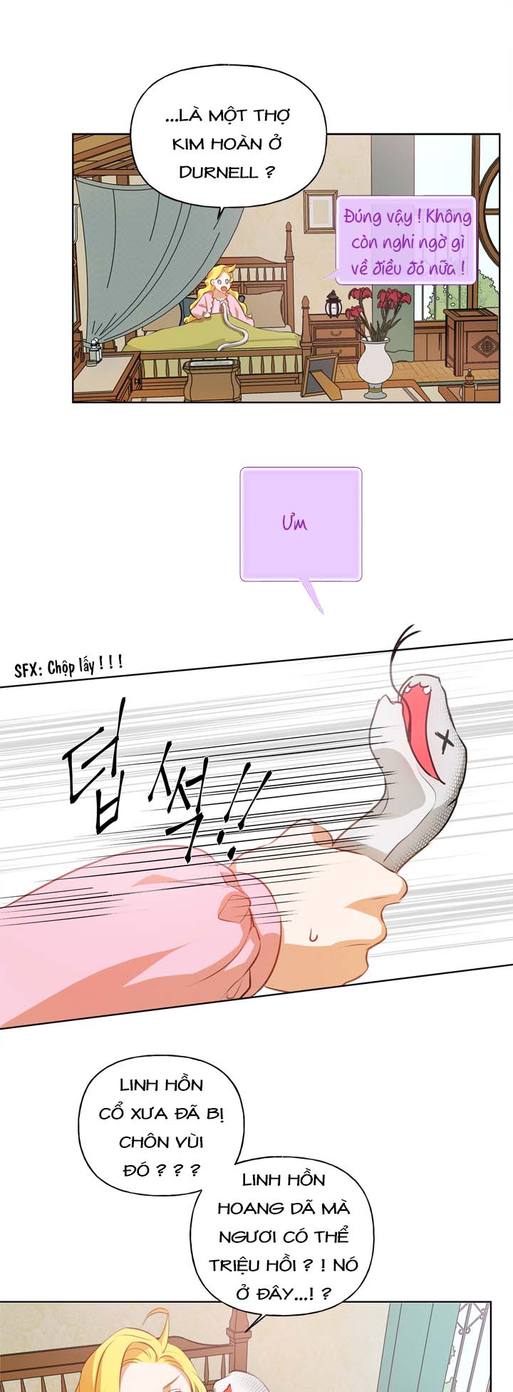 nhà nguyên tố tóc vàng chapter 27 13