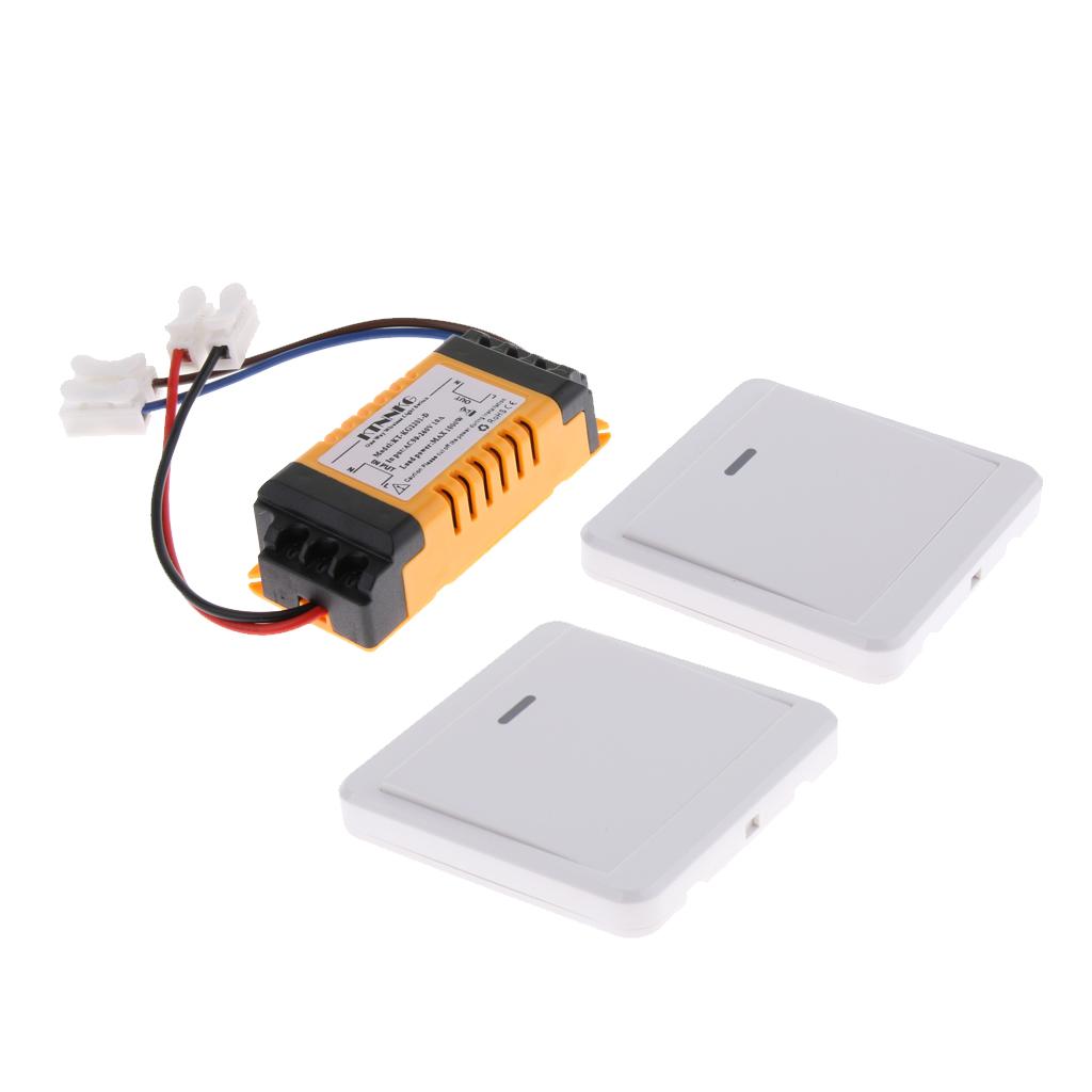 LED Lights Wall Panel ON/OFF Switch Wireless