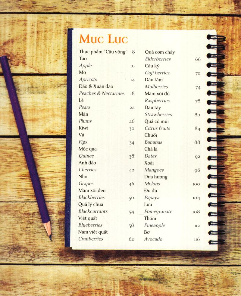 Sách Dinh Dưỡng Chữa Bệnh - Trái Cây (Tái Bản)