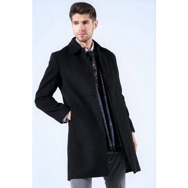 Khoác dạ Hagaco wool blend overcoat xuất Hàn dành cho Nam. Chất vải pha wool cao cấp