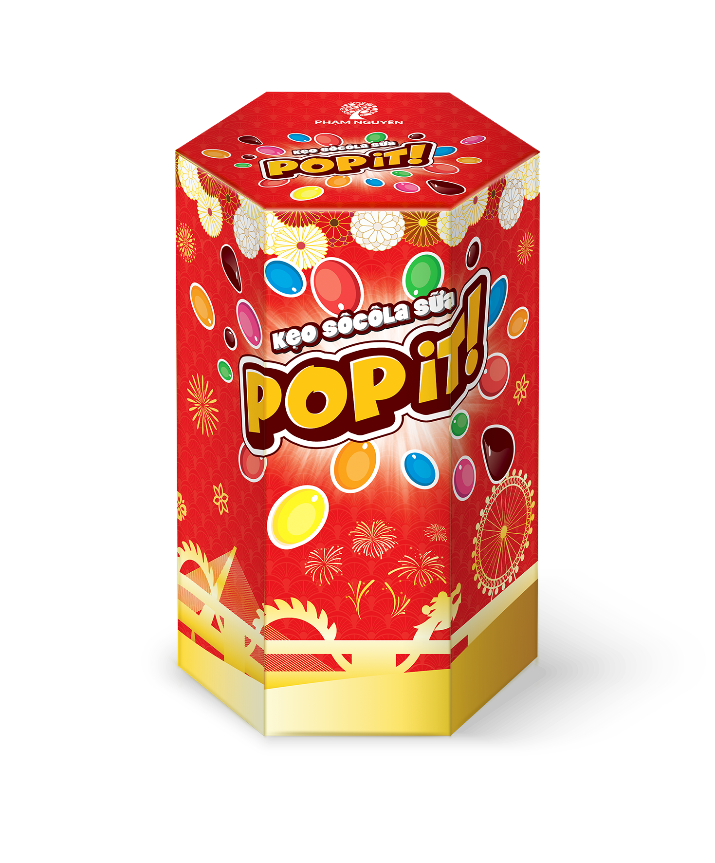 Kẹo Socola Sữa Popit Tết 102g