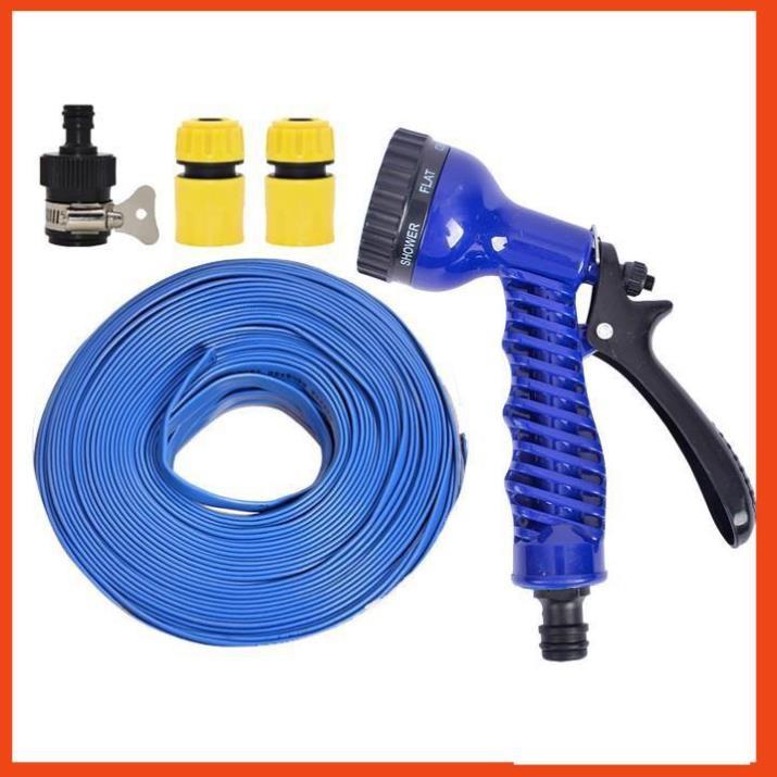 Bộ dây tăng áp 3 lần vòi xịt nước rửa xe, tưới cây loại 3-5m 206843