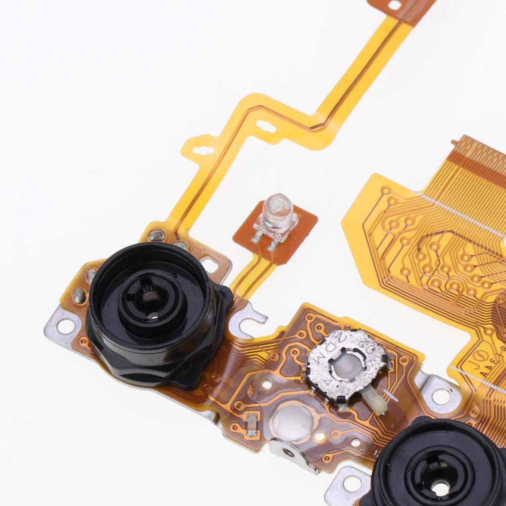 Digital Camera Repair Cover ON/OFF Power & Shutter Button Flex Cable