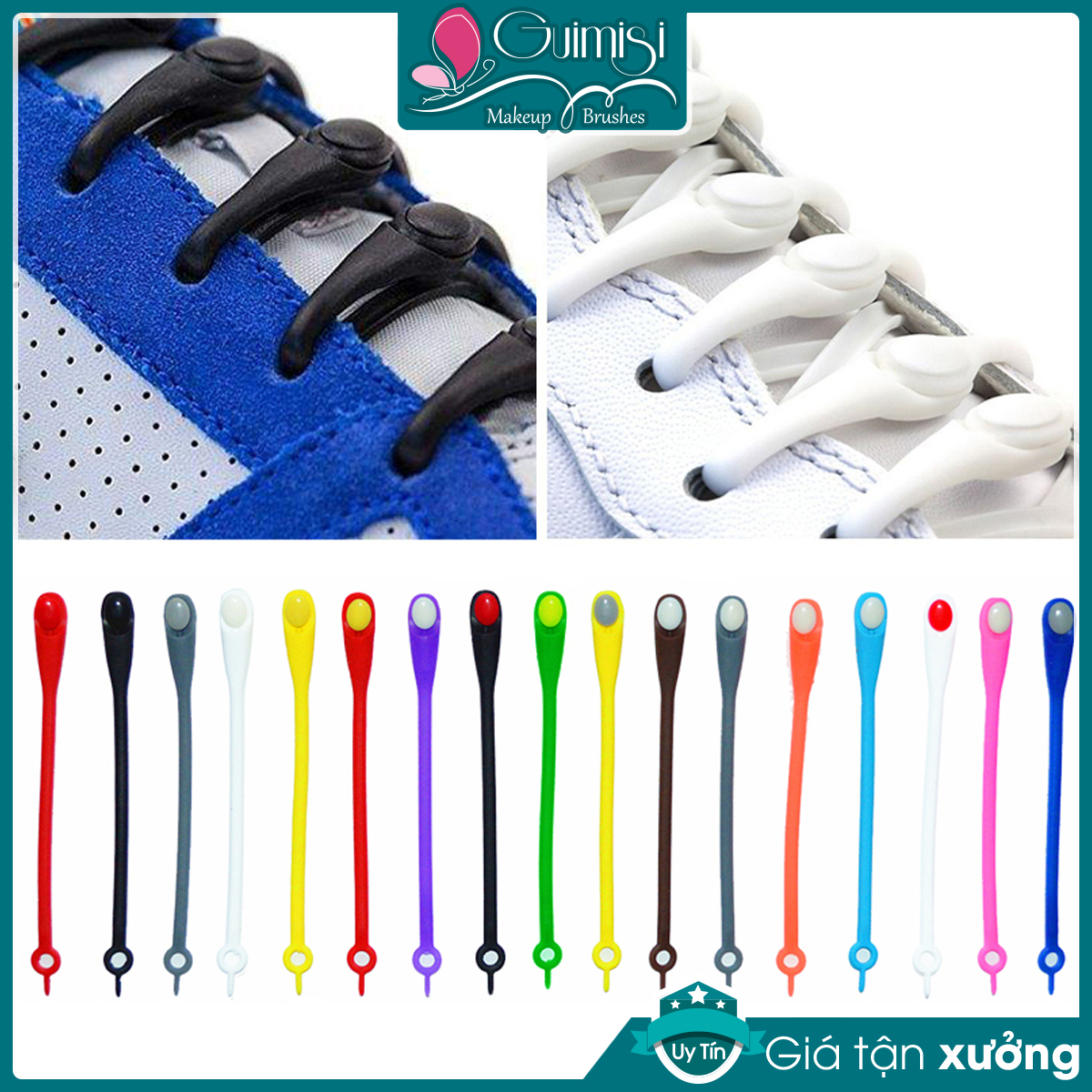 Bộ Dây Giày Cao Su Đàn Hồi Thông Minh Hilaces