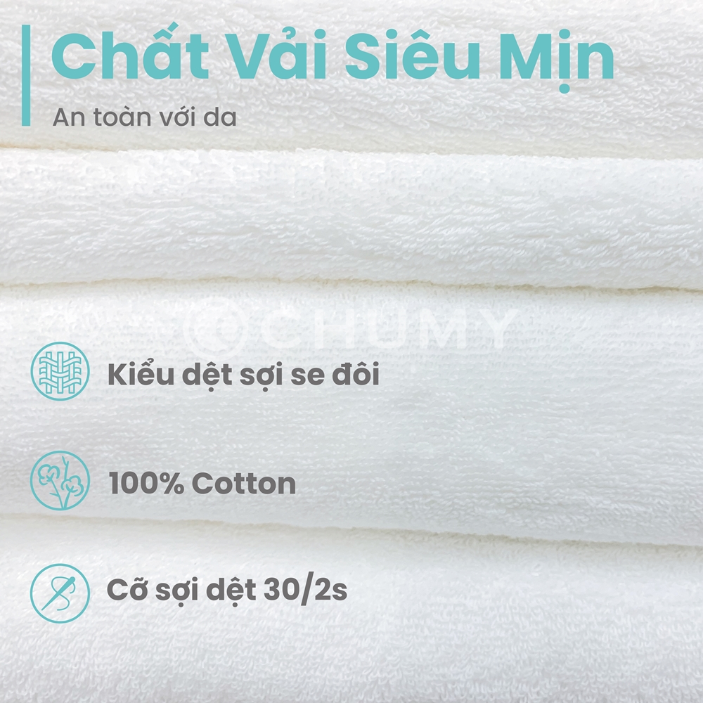 Khăn Tắm Khách Sạn 5 sao – Cotton 100% - Sợi se đôi cao cấp – Thấm hút cực tốt - Kích thước lớn 70 x 140 cm có thể quấn quanh người