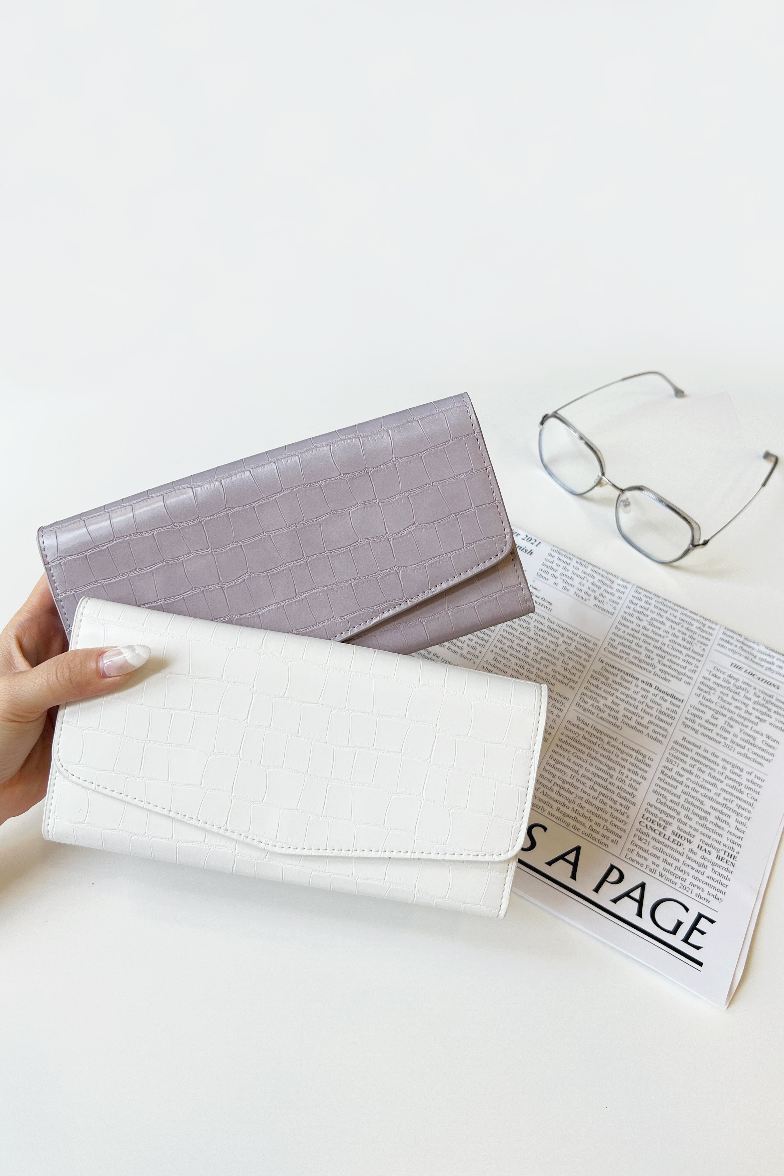 OLV - Ví Flap Long Wallet nhiều màu