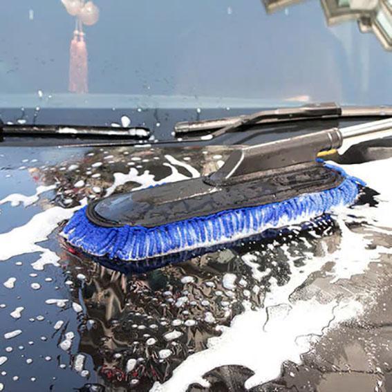 Chổi Lau Quét Bụi, Rửa Xe Ô Tô Điều Chỉnh Được Độ Dài 75-86Cm