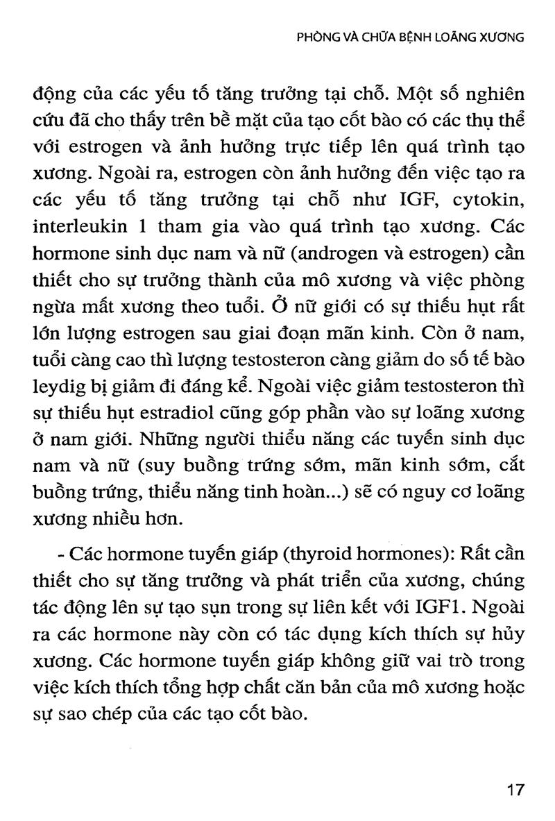 Sách Phòng Và Chữa Bệnh Loãng Xương